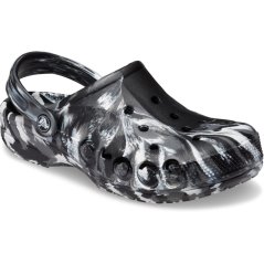 Crocs Baya Marbled Clogs Mens Black/White
