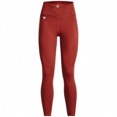 Under Armour Project Rock Leggings Red
