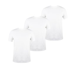 Donnay 3 Pack T Shirts Mens White