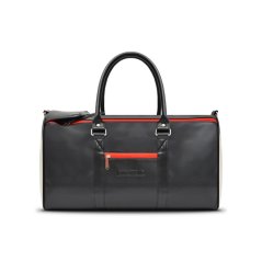 Lambretta Men's Retro Barrel Gym Bag Black