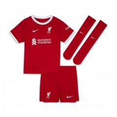 Nike Liverpool Home Minikit 2023 2024 Infants Red