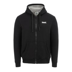 Lonsdale Men's Cotton Long Sleeve Sherpa Jacket Black