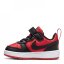Nike Court Borough Low 2 Baby/Toddler Shoe Red/Black