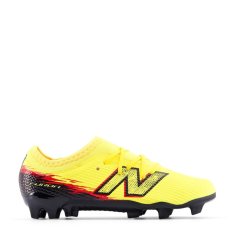 New Balance Unisex Kids' Furon .3 Firm Ground Football Boots Yellow/Black