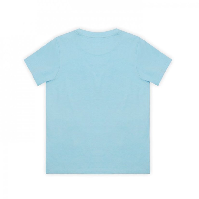Slazenger Plain T Shirt Junior Boys Blue
