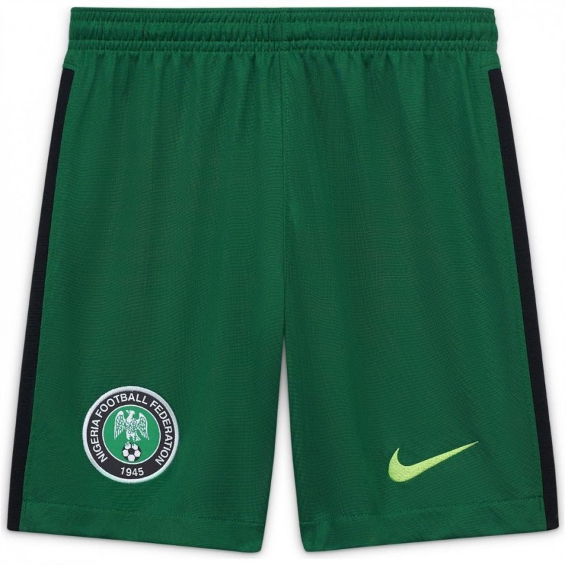 Nike Nigeria Home Shorts 2020 Junior Green