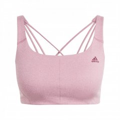 adidas CoreFlow Medium-Support Bra Womens Pink/Red