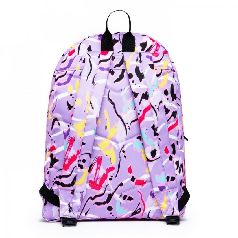 Hype Abstract Animal Backpack Purple/Yellow
