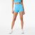 USA Pro Seamless 3 Inch Shorts Womens Aqua