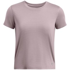 Under Armour UA Launch Short Sleeve Womens Grey