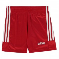 adidas Sereno Training Shorts Juniors Red/White