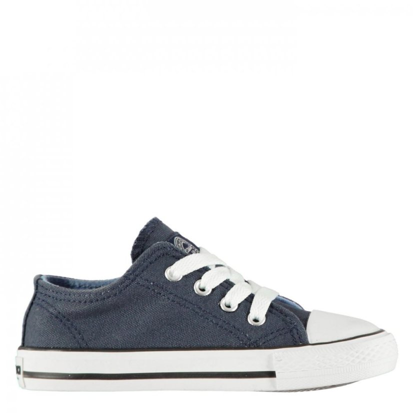 SoulCal Low Infants Canvas Shoes Navy