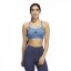 adidas Aeroreact Training Light-Support Bra Womens Altered Blue