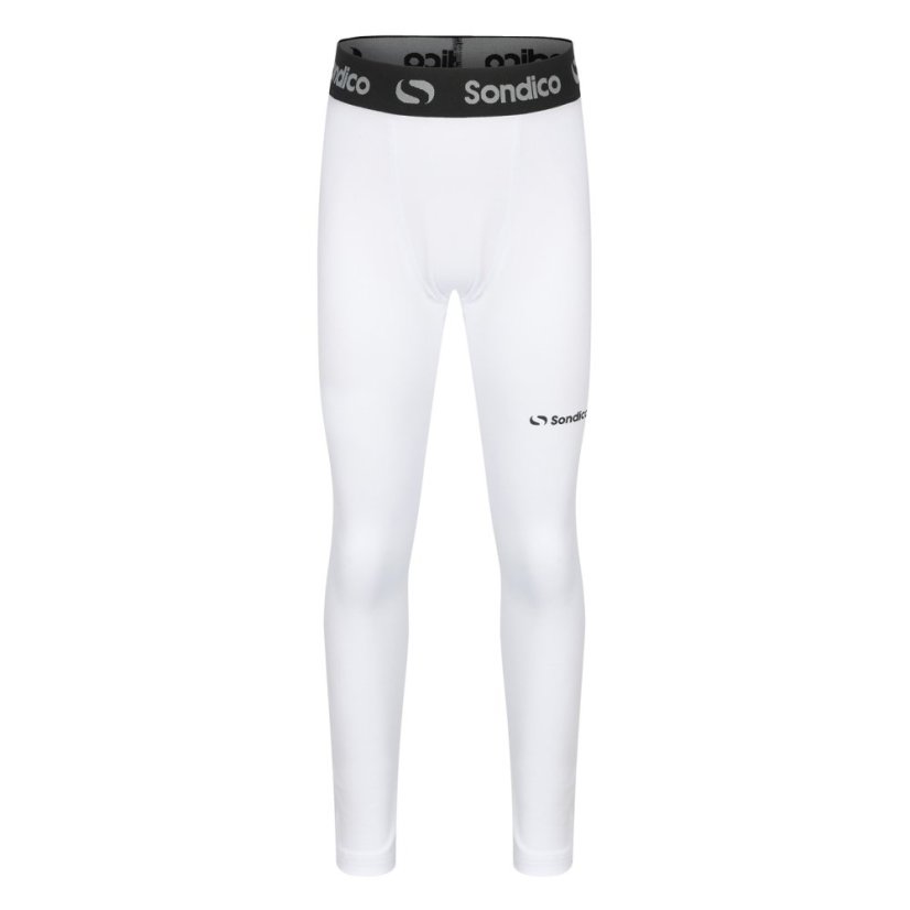 Sondico Core Baselayer Tights Juniors White