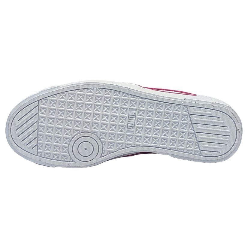 Puma Benny Canvas Junior Shoes White/Pink
