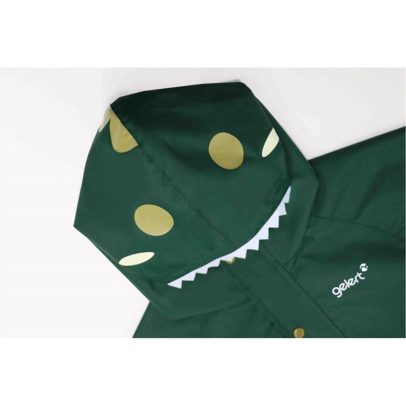 Gelert Kids' Animal Print Waterproof Long Sleeve Rain Anorak Shark