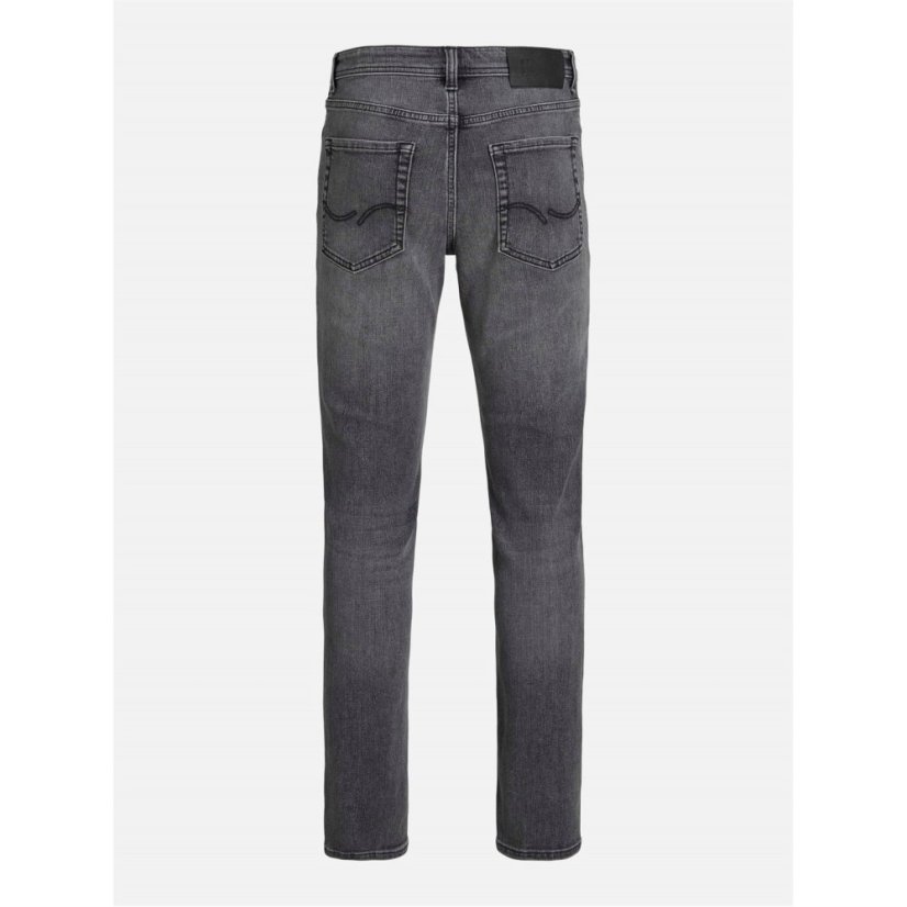 Jack and Jones Glenn Slim Jeans Junior Boys Black Denim