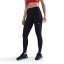 Nike One Seamless Front High-Waisted Leggings Womens Black