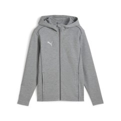 Puma TeamFINAL Casuals Hooded Jacket Grey