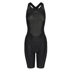 Slazenger knee length Swimsuit Ladies Black