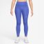 Nike Tempo High-Waisted 7/8 Running Leggings Womens Sapphire