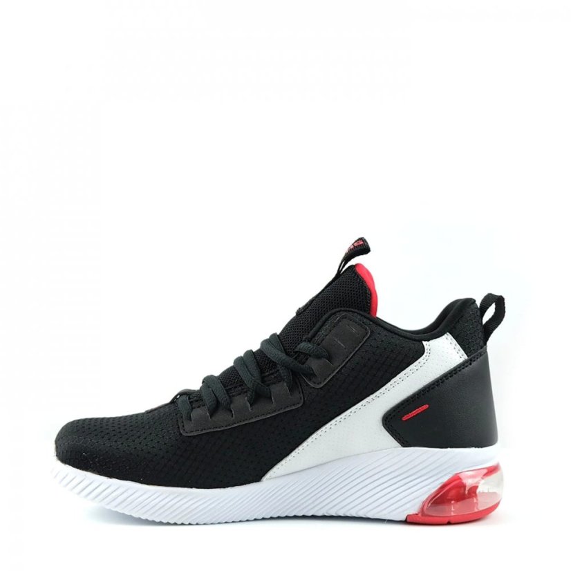 SHAQ Analog Junior Basketball Trainers Black/White/Red