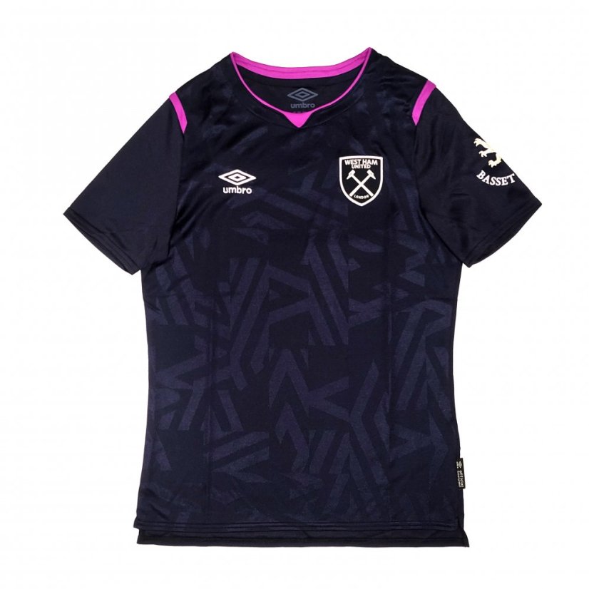 Umbro West Ham 3rd Jersey Junior Navy