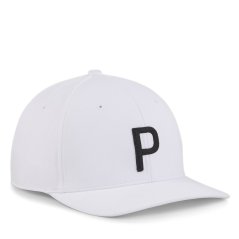 Puma Men's Thermal Fleece Golf Cap Whiteglow/Pb