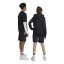 adidas Unisex Kids Jersey Jogger Shorts Black/White