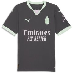 Puma AC Milan Third Shirt 2024 2025 Adults Grey