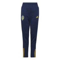 adidas Kids adidas Sweden Training Tracksuit Bottoms 2022 Team Navy Blue