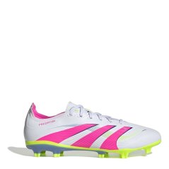 adidas Predator League Adults Firm Ground Football Boots Ftwr White/Luci