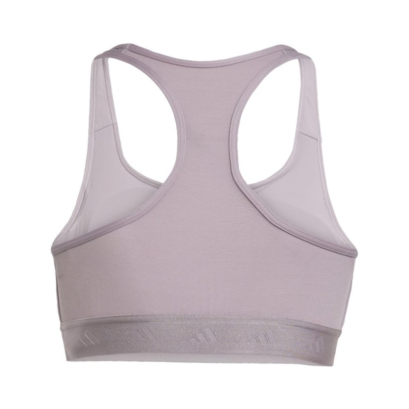 adidas Women's Medium Impact Sports Bra Pre-Loved Fig