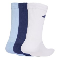 adidas 3-Pack Crew Socks Adults Blue/White Bar