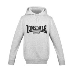 Lonsdale Essential pánská mikina Grey M