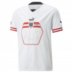 Puma Austria Away Shirt 2022 Junior Black/White