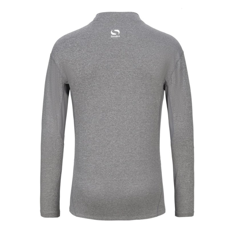 Sondico Base Mock Neck Mens Grey