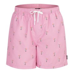 Hot Tuna Print S/Shrt Sn52 Pink Toucan