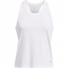 Under Armour Launch Singlet Womens White Rflct