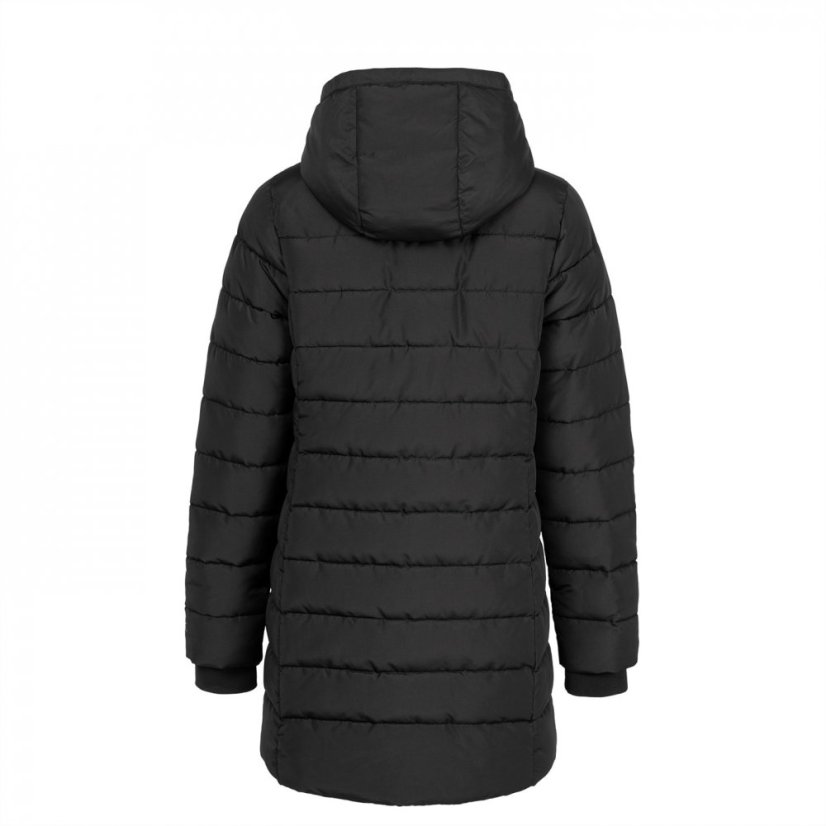 Slazenger Women's Mid-Length Padded Jacket Black