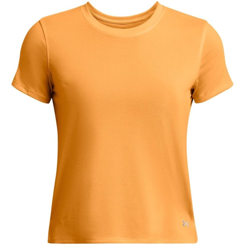 Under Armour UA Launch Short Sleeve Womens Orange