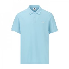 Slazenger Plain pánské polo tričko Blue