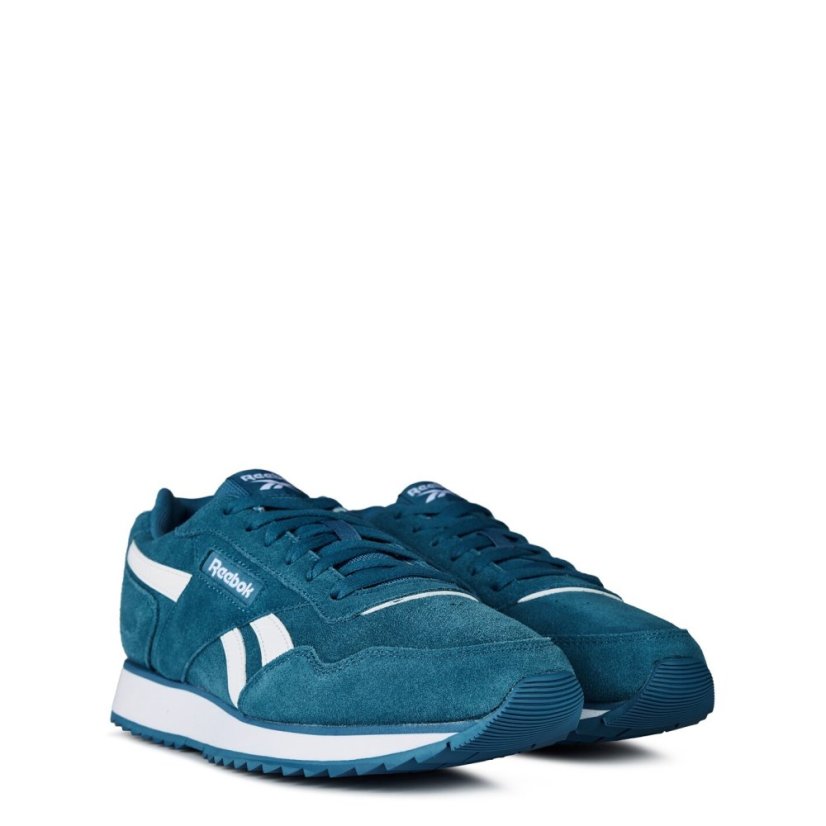 Reebok Royal Glide Ripple Mens Shoes Blue/White