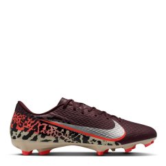 Nike Zoom Mercurial Vapor 16 Academy Firm Ground Football Boots Burgundy/Print