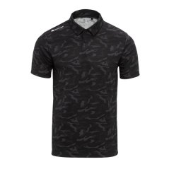 Slazenger AOP Golf Polo Black/Grey