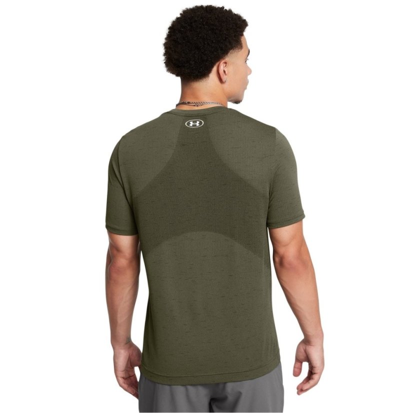Under Armour UA Vanish Seamless Mens Short Sleeve Marine OD Green