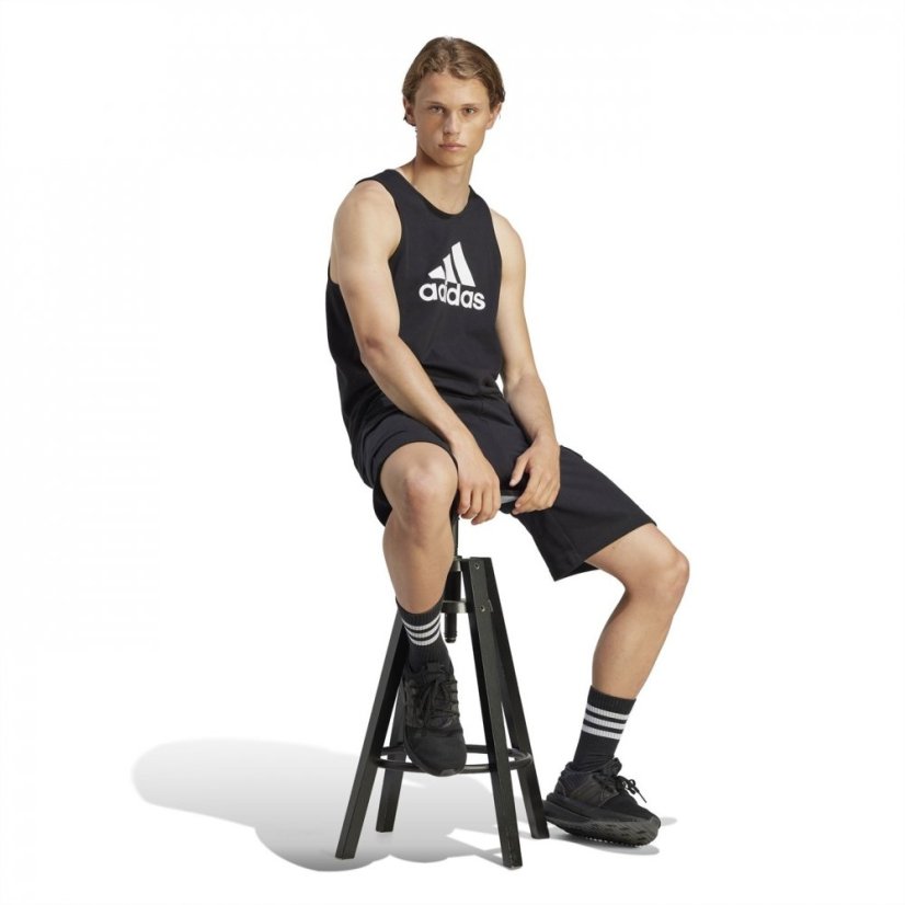 adidas Big Logo Tank Black