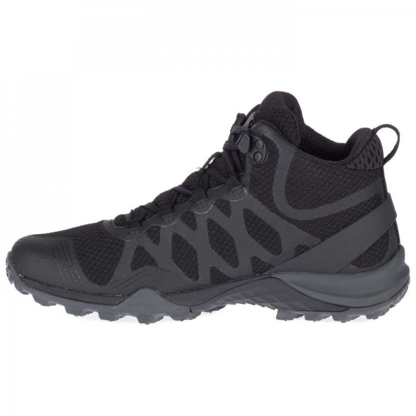 Merrell Siren 3 Mid GTX Ladies Walking Boots Black/Black