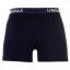 Lonsdale 2 Pack Boxers Mens Navy