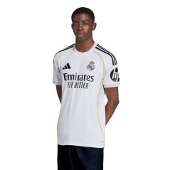 adidas Real Madrid Home Shirt 2025 2026 Adults White